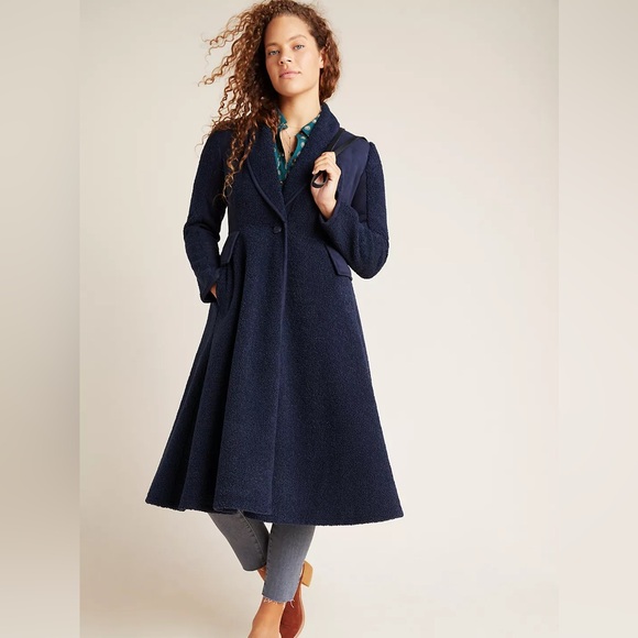 Anthropologie Jackets & Blazers - Cassia Sueded Sherpa Coat
Anthropologie